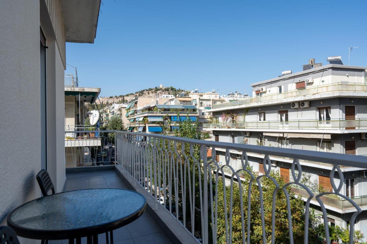 Classy Apartment In Koukaki, Walk To Metro & Acropolis Athén Kültér fotó